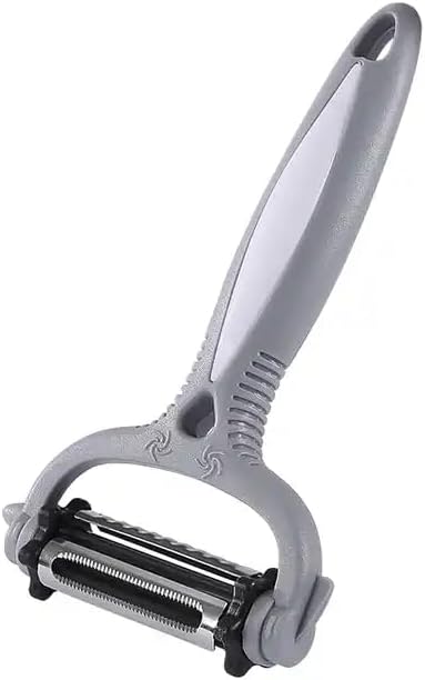 3 in 1 Rotary Stainless Steel Blades Potato Peeler Vegetable Cutter Kitchen Accessories Fruit Melon Planer Grate Carrot Cucumber.