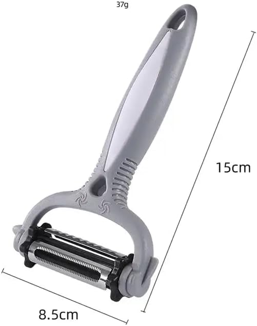 3 in 1 Rotary Stainless Steel Blades Potato Peeler Vegetable Cutter Kitchen Accessories Fruit Melon Planer Grate Carrot Cucumber.